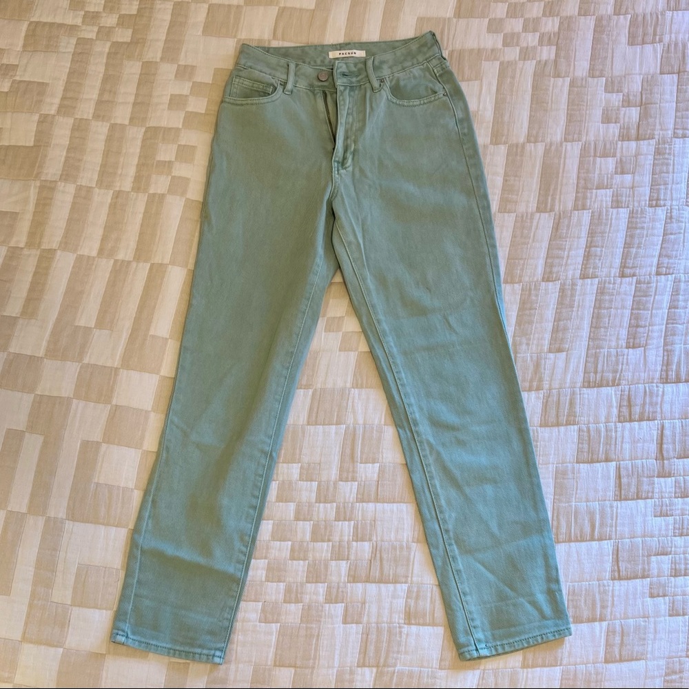 Mint PacSun Mom Jeans